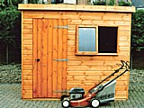 Wentworth Pent Timber Garden Shed