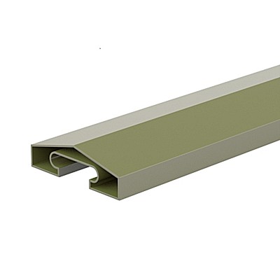 DuraPost Capping Rail - Colour Coated - DuraPost Capping Rail - Olive Green
