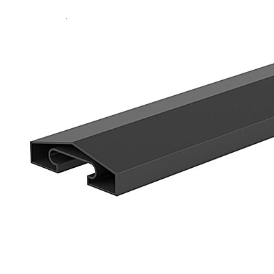 DuraPost Capping Rail - Colour Coated - DuraPost Capping Rail - Anthracite Grey