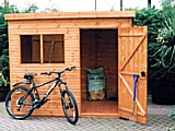 Maltby Pent Wooden Garden Shed