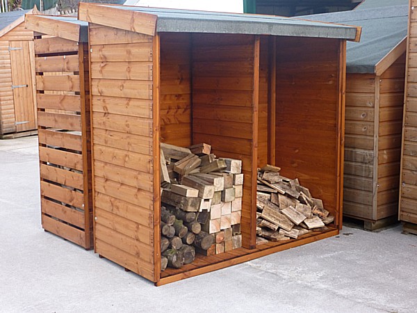 Tool and Log Storage Sheds