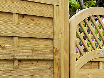 Wooden Continental Gates